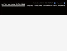 Tablet Screenshot of holmansusa.com